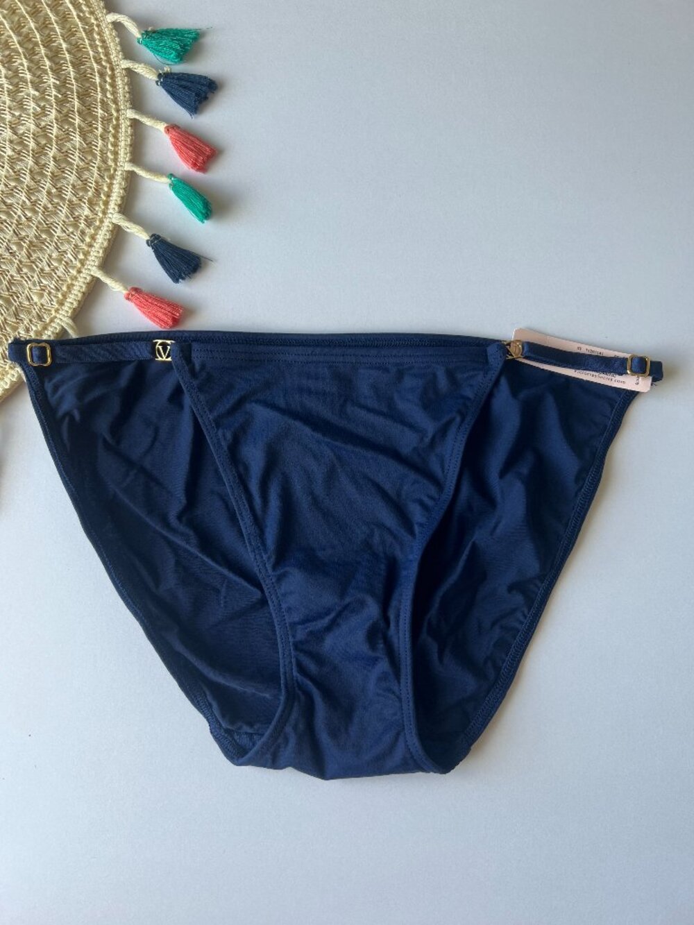 Victoria's Secret Love Cloud Adjustable Bikini Panty Ensign S NEW